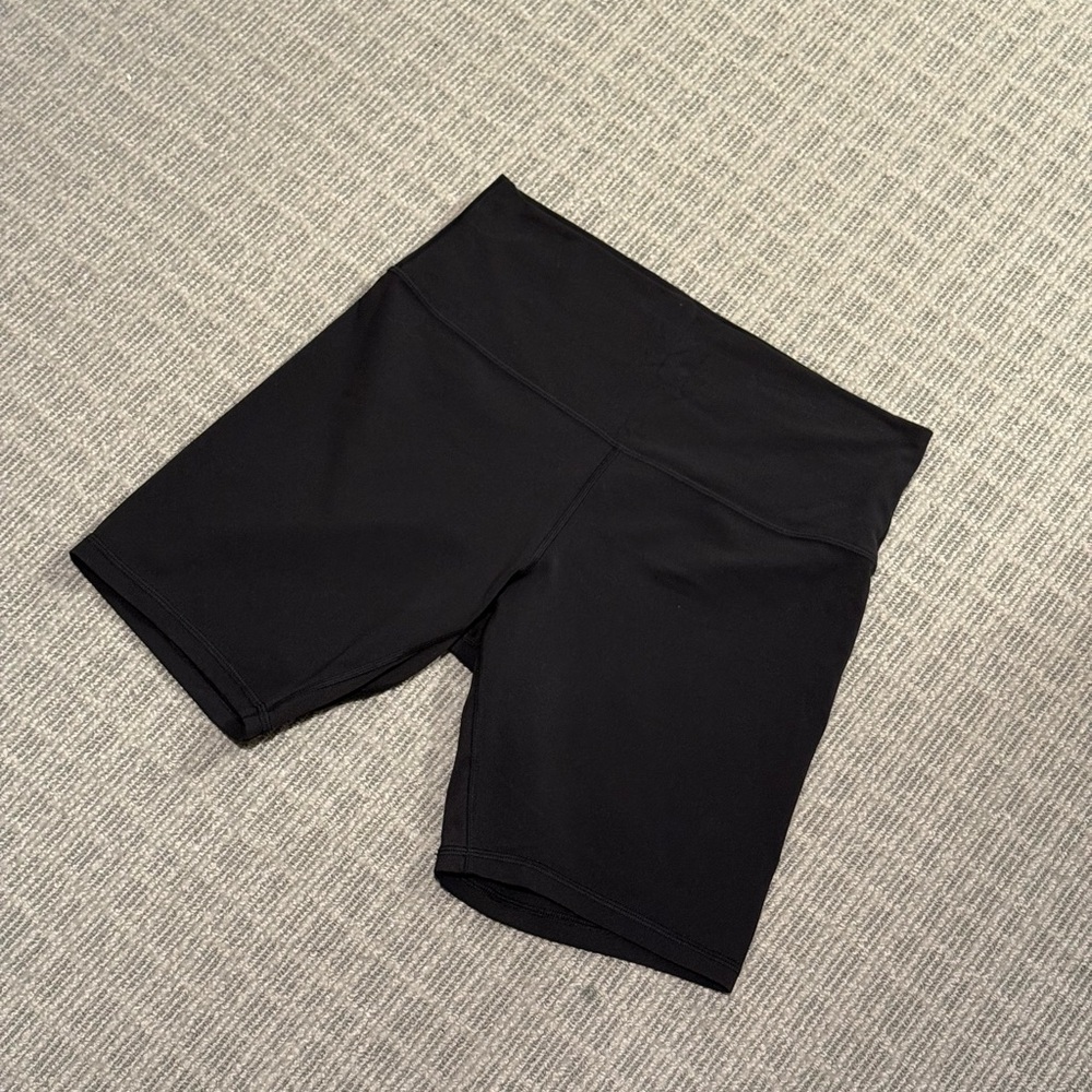 Lululemon Align High Rise Black Bike Shorts